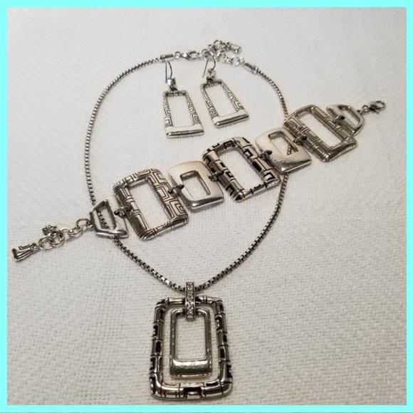 Beautiful Brighton 3 Piece Jewelry Set ~ Retired - Picture 1 of 8